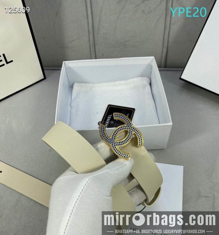 Chanel belt 30mmX95-125cm XH05
