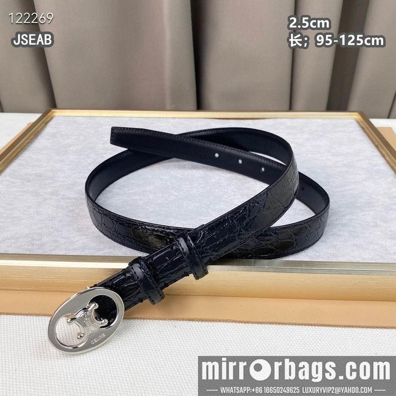Celine belt 25mmX95-125cm 8L22