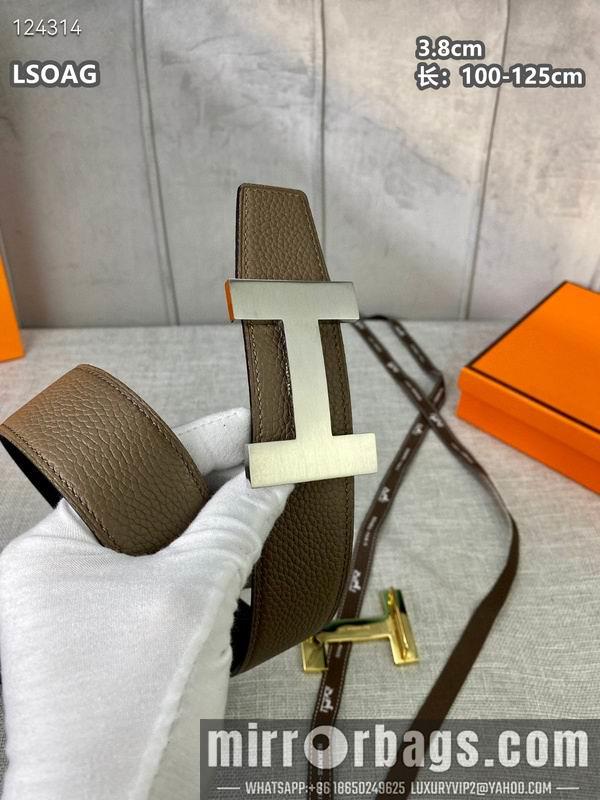 Hermes belt 38mmX100-125cm 8L04