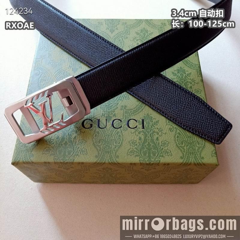 LV belt 34mmX100-125cm 8L29