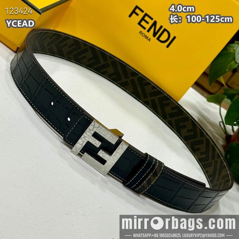 Fendi belt 40mmX100-125cm 8L58