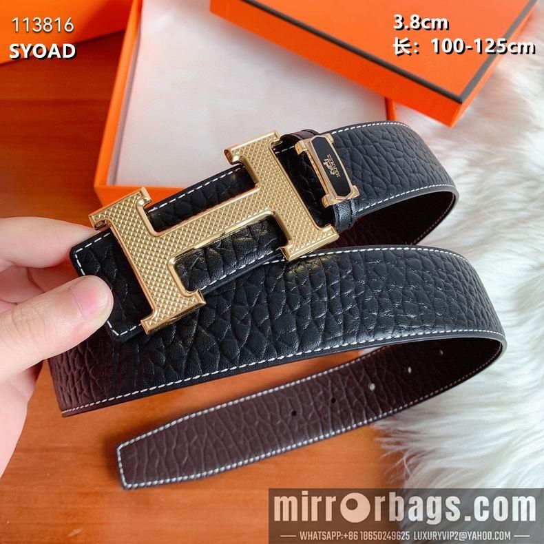 Hermes belt 38mmX100-125cm 8L082509