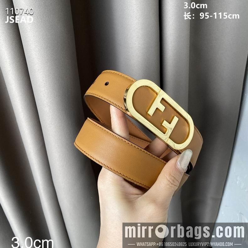 Fendi Belt 30mmX90-115cm 8L02