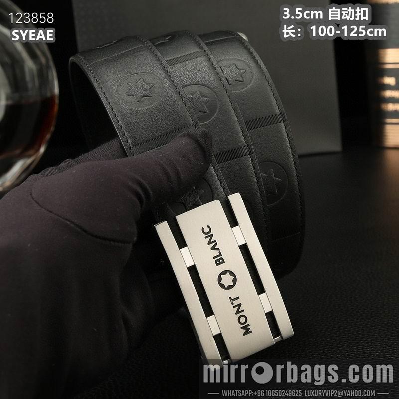 Montlanc belt 35mmX100-125cm 8L52