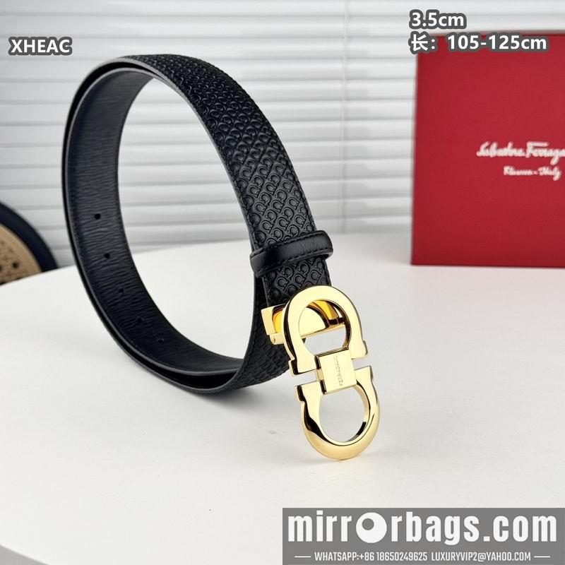 Ferragamo belt 35mmX105-125cm 8L138