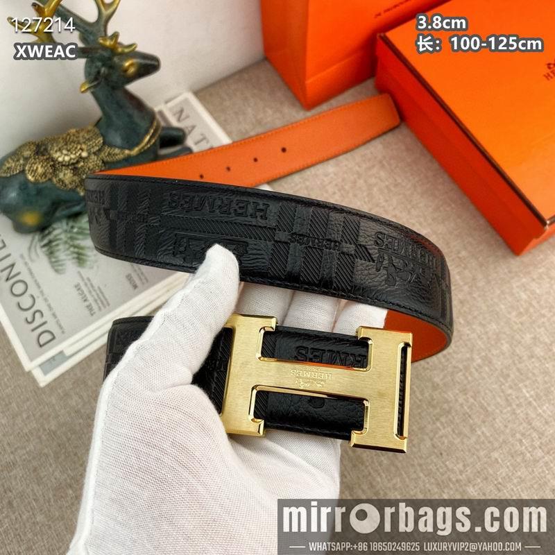 Hermes belt 38mmX100-125cm 8L40