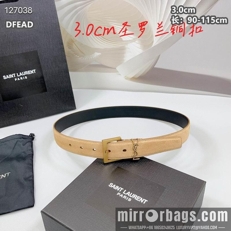 YSL belt 30mmX90-115cm 8L16
