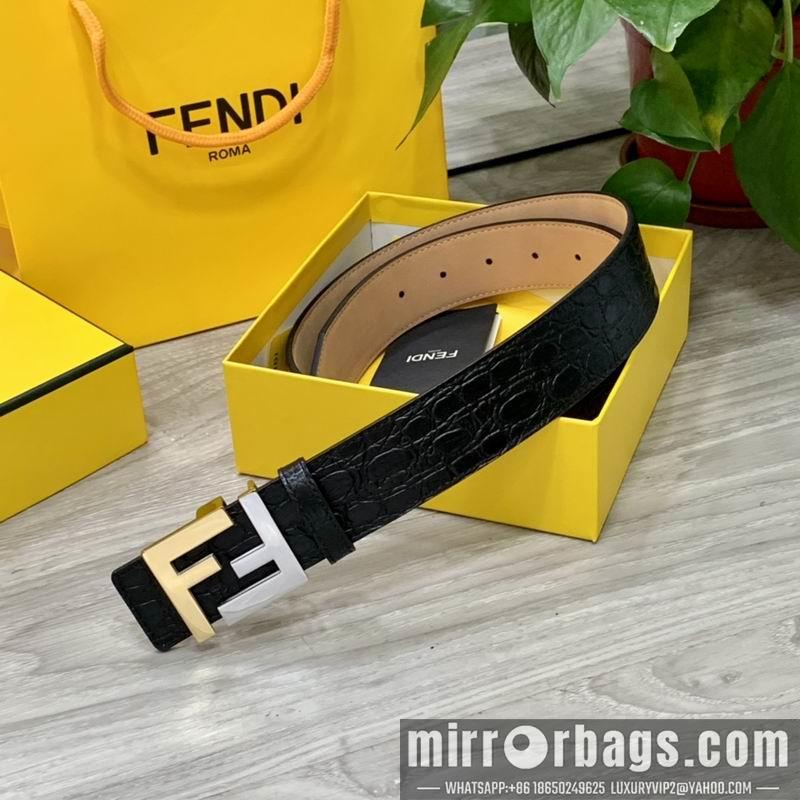 Fendi belt 40mmX95-125cm 7D38
