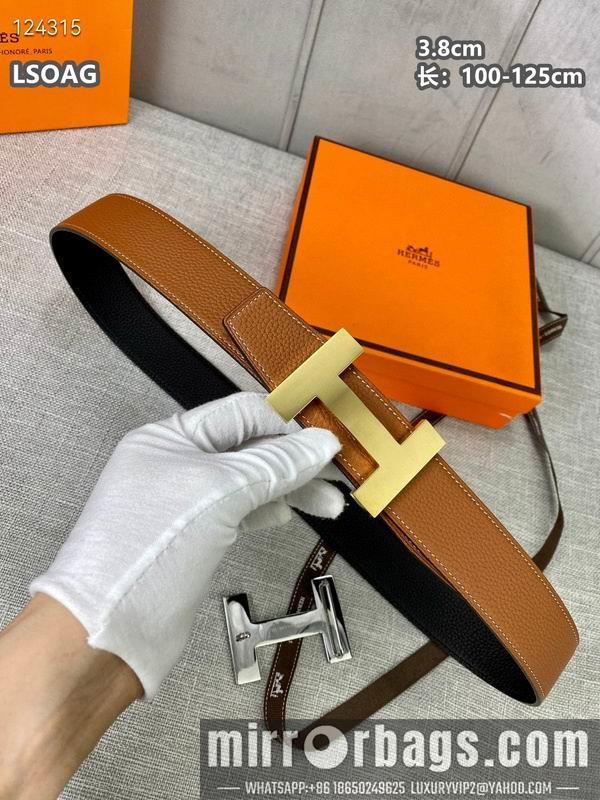 Hermes belt 38mmX100-125cm 8L04