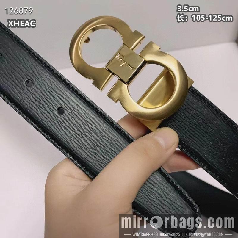 Ferragamo belt 35mmX105-125cm 8L109
