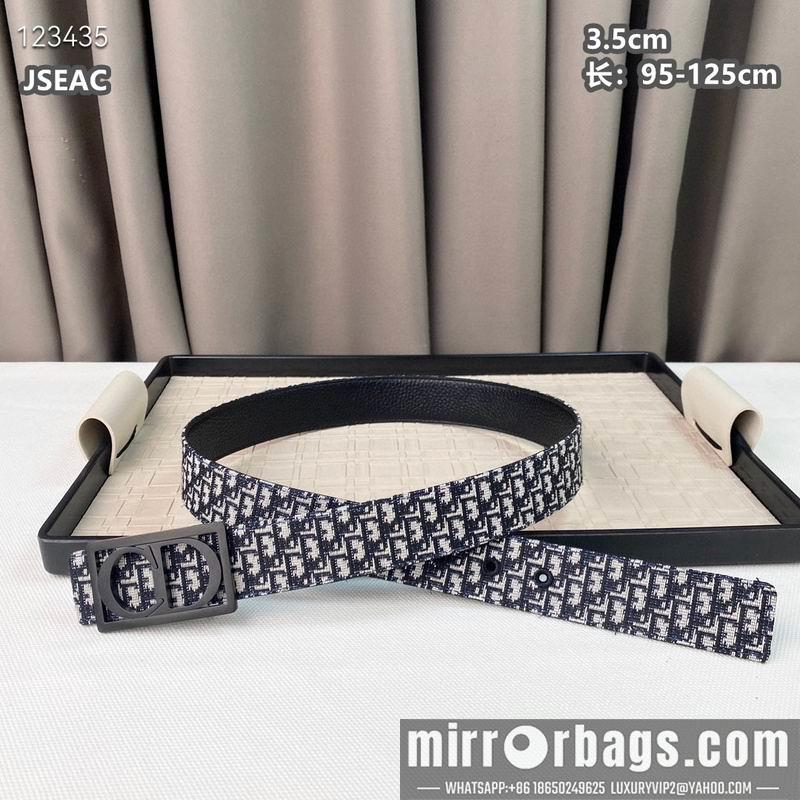 Dior belt 35mmX95-125cm 8L25