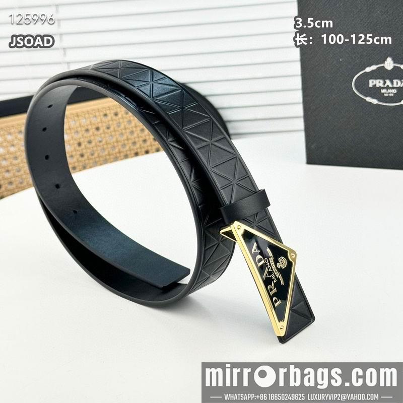 Prada belt 35mmX100-125cm 8L39
