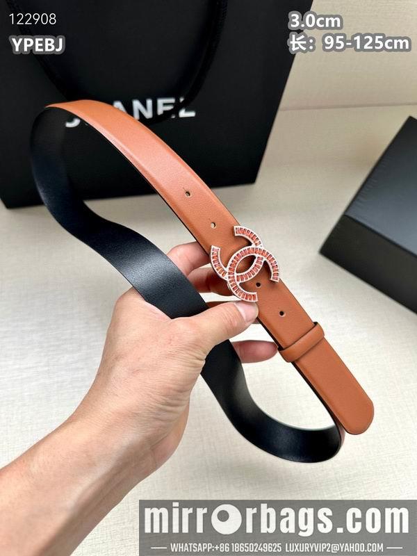 Chanel belt 30mmX95-125cm 8L26