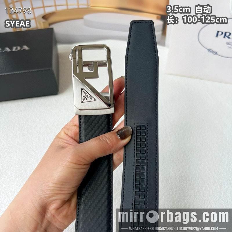 Prada belt 35mmX100-125cm 8L53