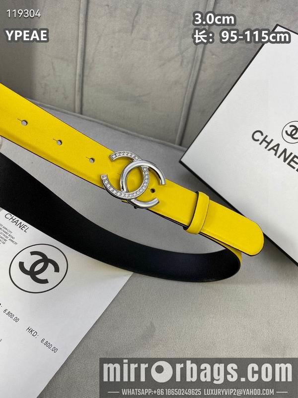 Chanel belt 30mmX95-115cm 8L040803