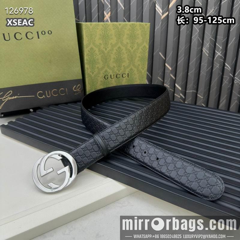 Gucci belt 38mmX95-125cm 8L40