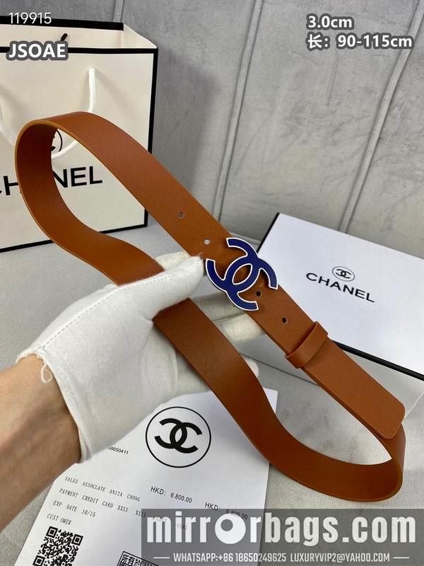 Chanel belt 30mmX90-115cm 8L072005