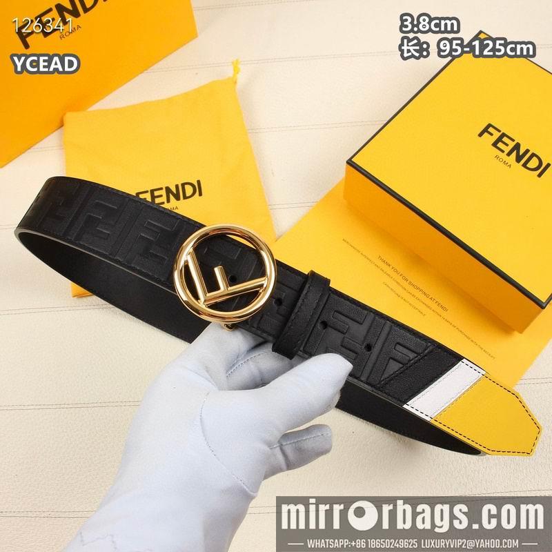 Fendi belt 38mmX95-125cm 8L26
