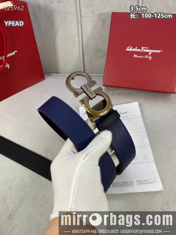 Ferragamo belt 35mmX100-125cm 8L22