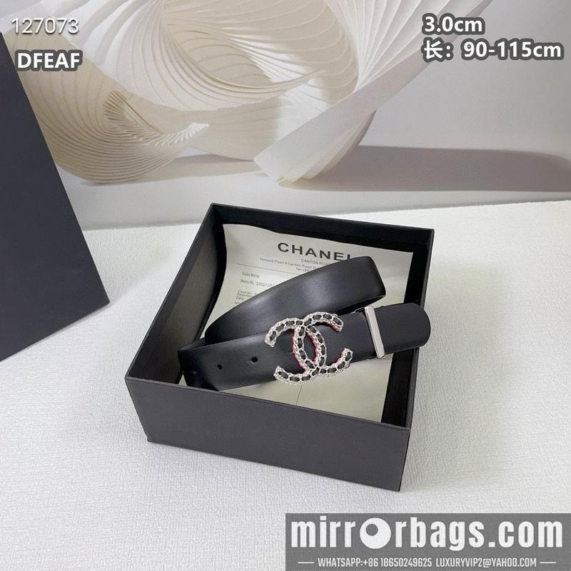 Chanel belt 30mmX90-115cm 8L37