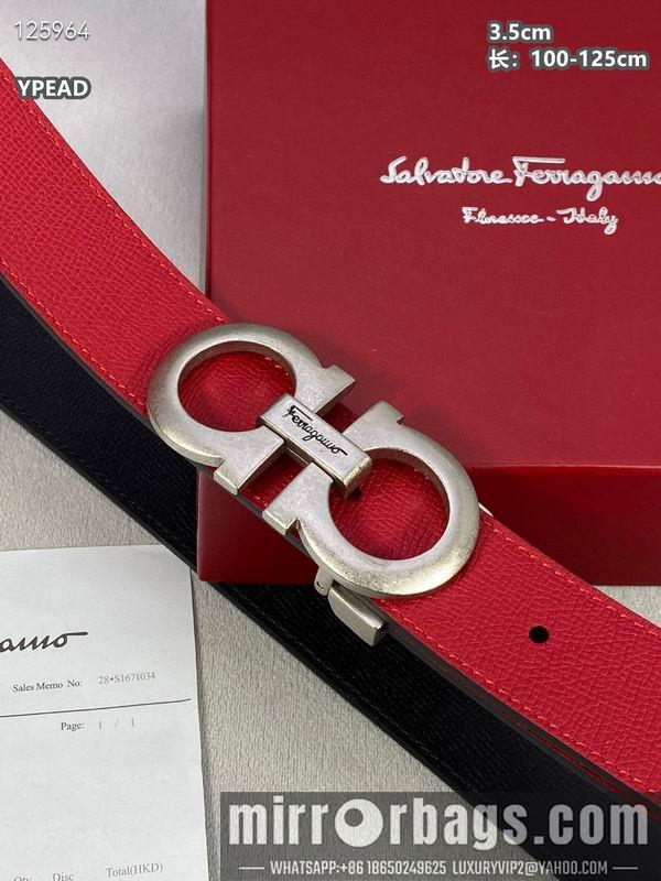 Ferragamo belt 35mmX100-125cm 8L22