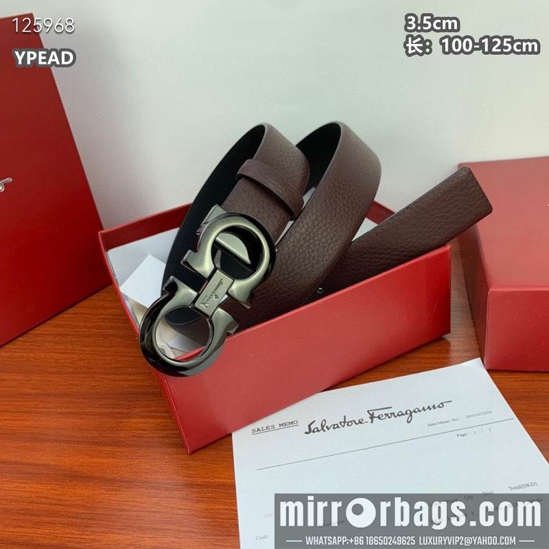 Ferragamo belt 35mmX100-125cm 8L21