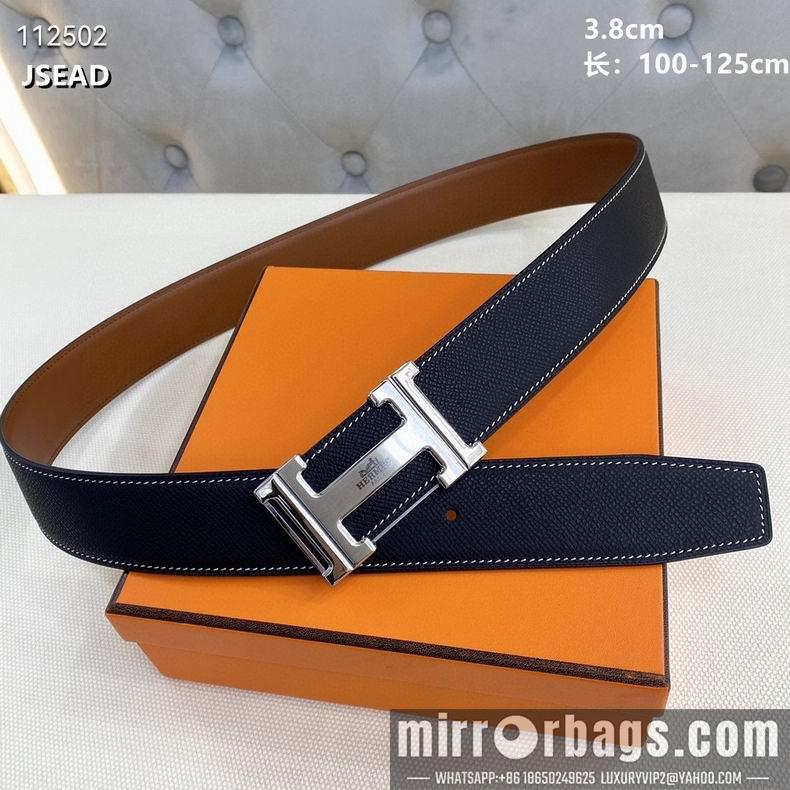 Hermes belt 38mmX100-125cm 8L082507