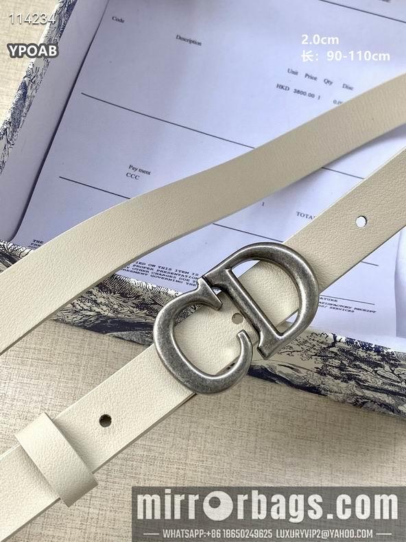 Dior Belt 20mmX90-110cm 8L03