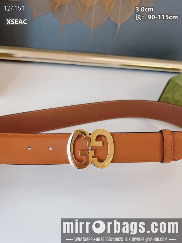 Gucci belt 30mmX90-115cm 8L06