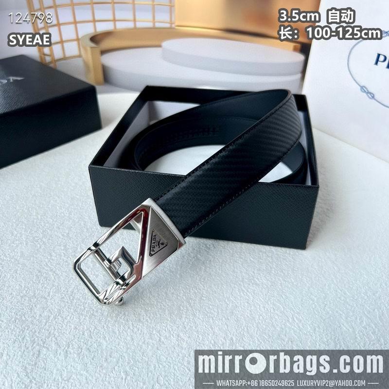 Prada belt 35mmX100-125cm 8L53
