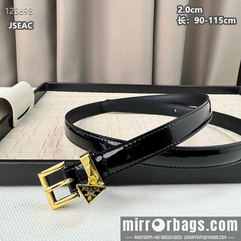 Prada belt 20mmX90-115cm 8L03