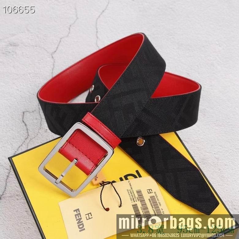 Fendi Belt 38mmX95-125cm 7D100