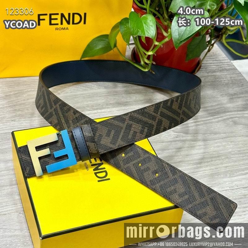 Fendi belt 40mmX100-125cm 8L75