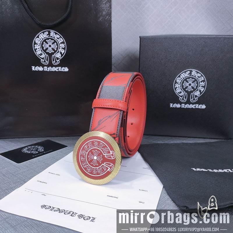 Chrome Hearts belt 38mmX80-125cm lb082003