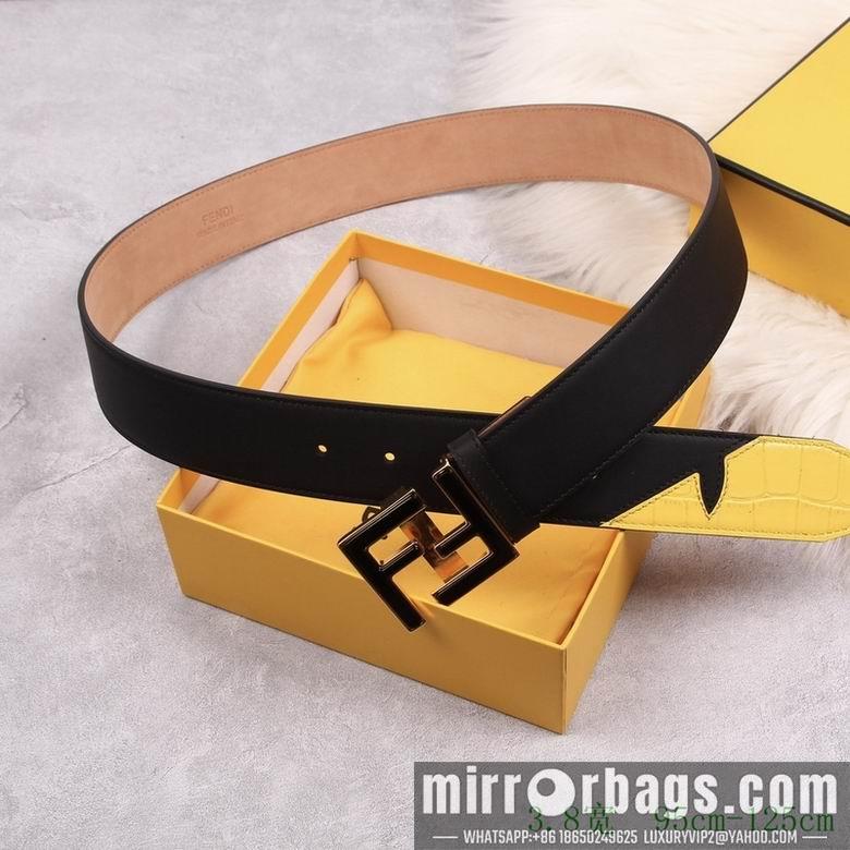 Fendi Belt 38mmX95-125cm 7D104