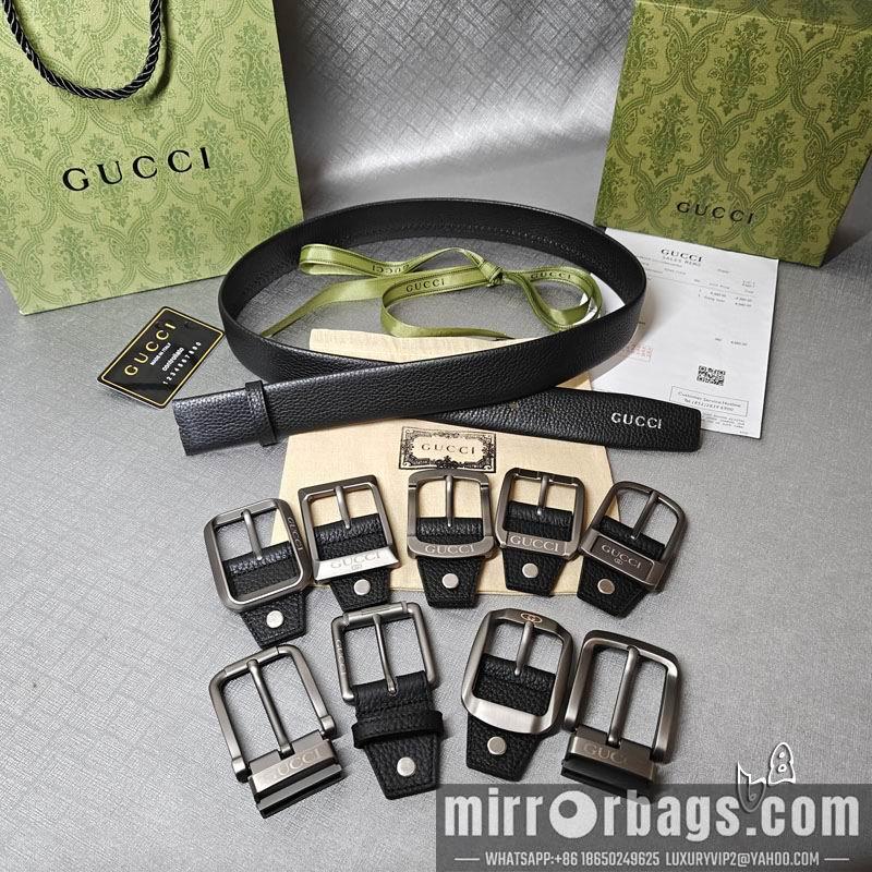 Gucci belt 38mmX90-125cm lb19