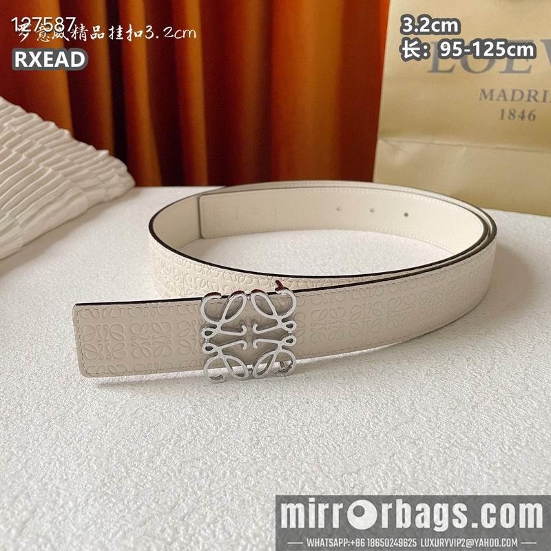 Loewe belt 32mmX95-125cm 8L04