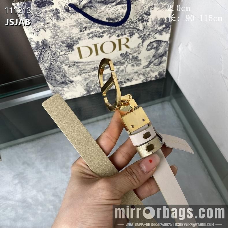 Dior Belt 20mmX90-115cm 8L05