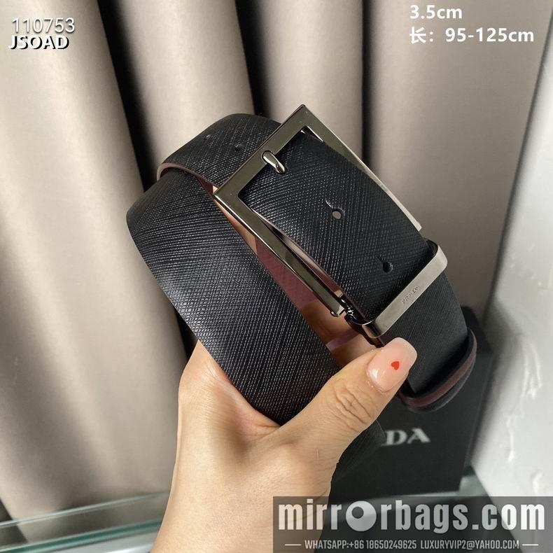 Prada belt 35mmX95-125CM 8L05