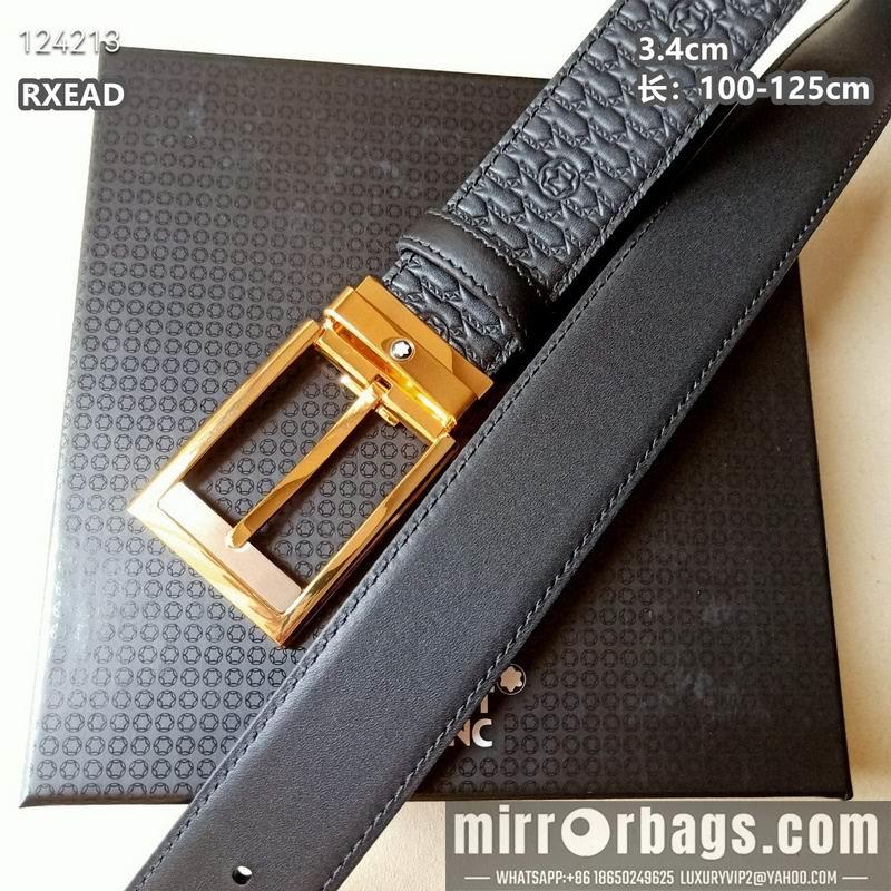 Montblanc belt 34mmX100-125cm 8L06