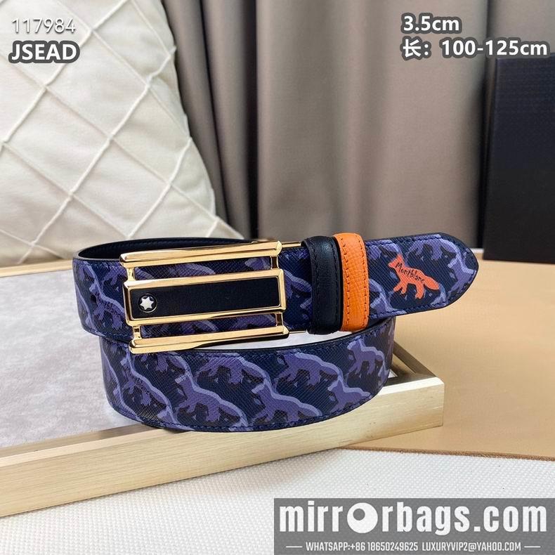 Montblanc belt 35mmX100-125cm 8L11