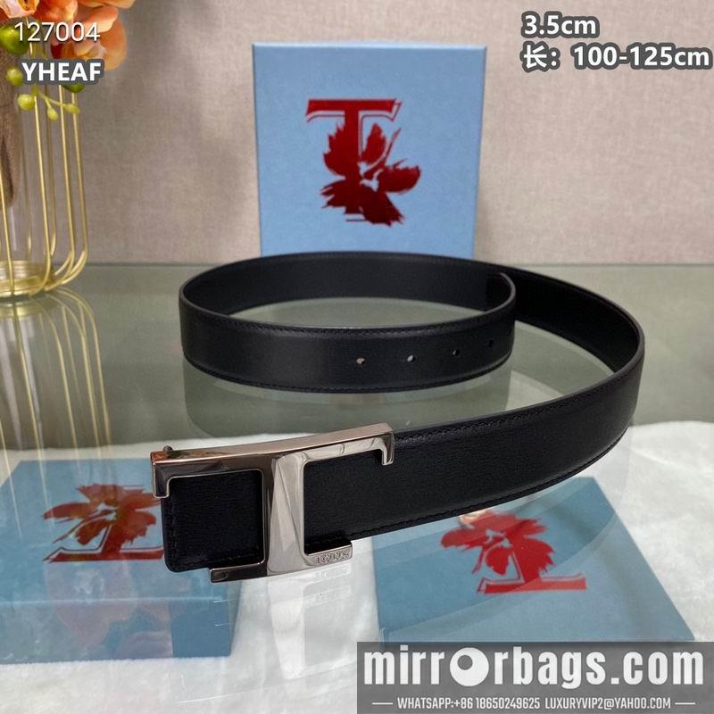 TOD's belt 35mmX100-125cm 8L10
