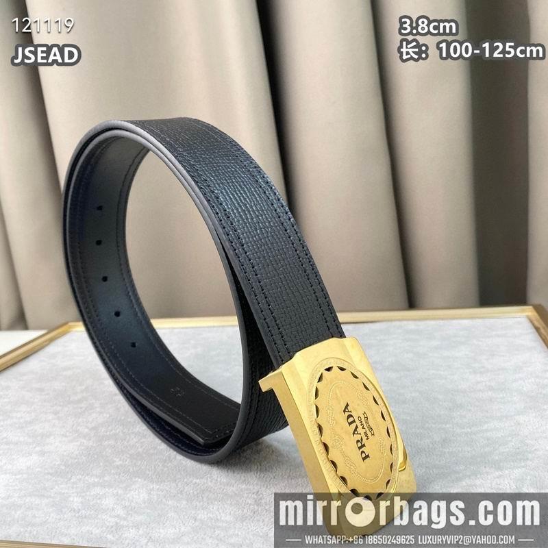 Prada belt 38mmX100-125cm 8L08