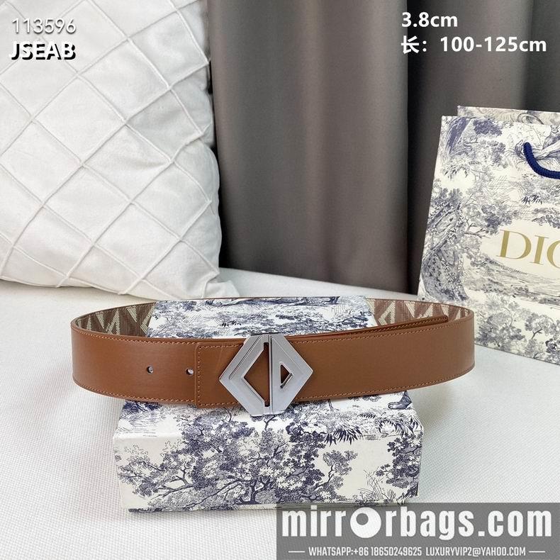 Dior belt 38mmX100-125cm 8L02