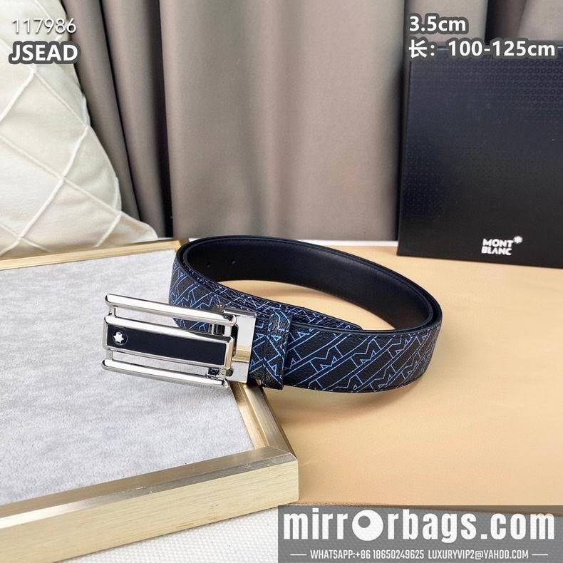 Montblanc belt 35mmX100-125cm 8L12