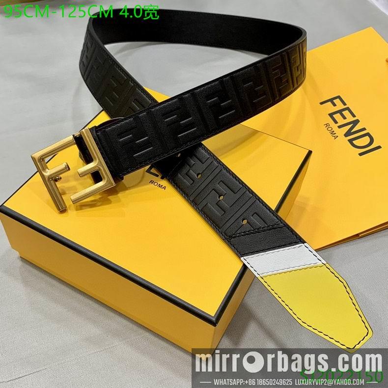 Fendi Belt 40mmX95-125cm 7D42