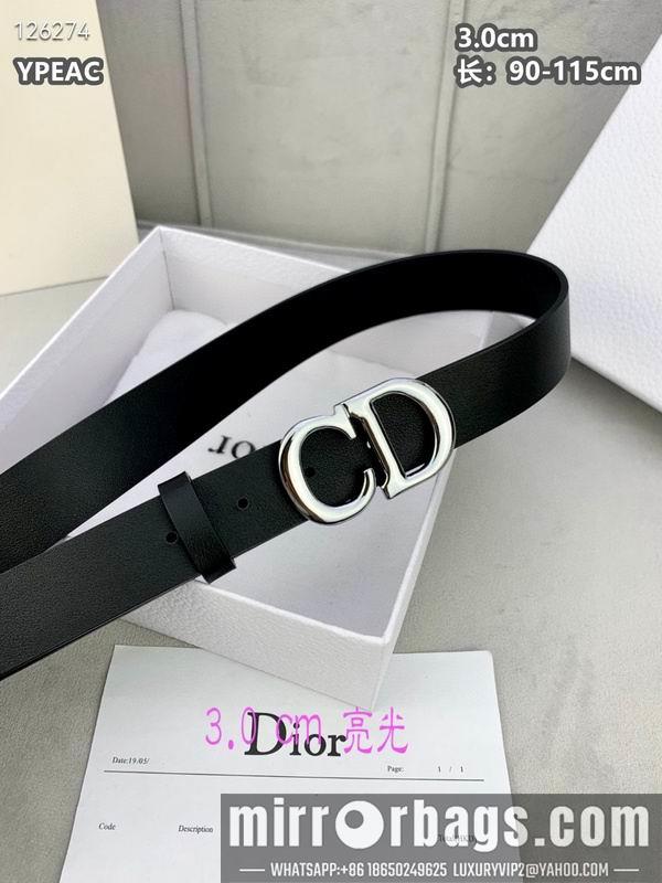 Dior belt 30mmX90-115cm 8L111004