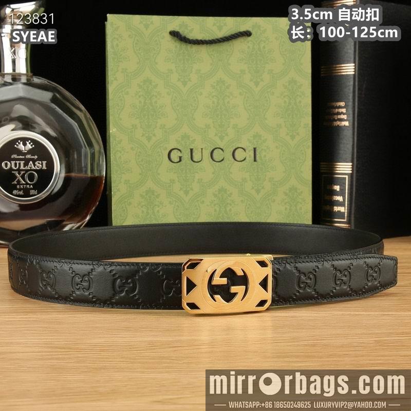 Gucci belt 35mmX100-125cm 8L43