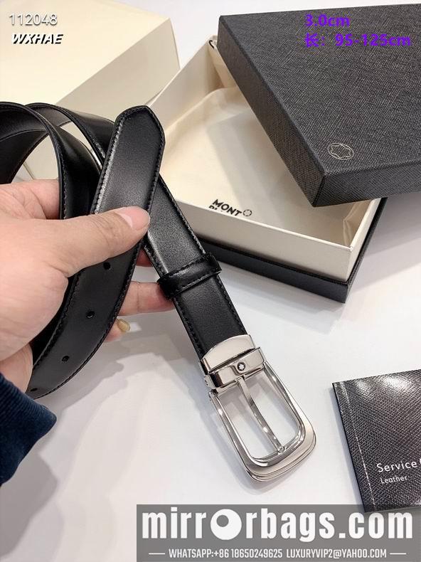 Montblanc belt 30mmX95-125cm 8L01