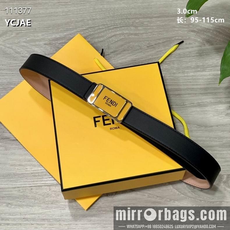 Fendi Belt 30mmX95-115cm 8L05
